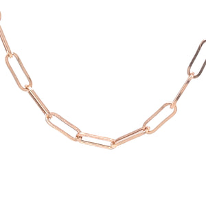 
                  
                    Rose Gold Paperclip Chain
                  
                