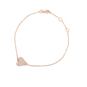 
                  
                    Diamond Sideways Heart Bracelet
                  
                