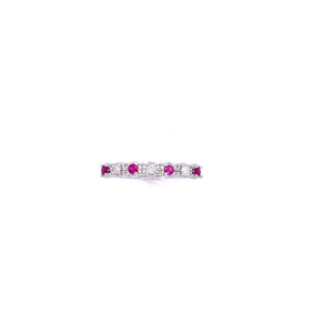 
                  
                    Diamond & Ruby Burst Ring
                  
                